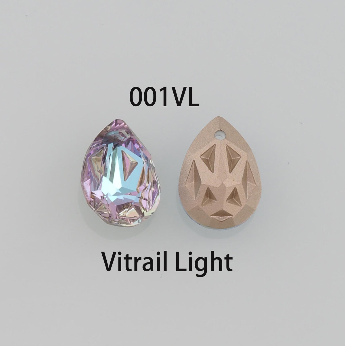 1pcs Teardrop Crystal Pendant Crystal AB Rhinestones for DIY Craft Jewelry Making Supply