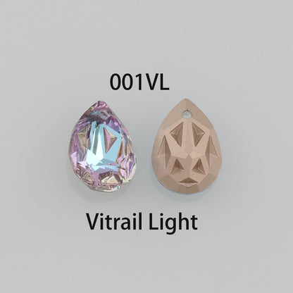 1pcs Teardrop Crystal Pendant Crystal AB Rhinestones for DIY Craft Jewelry Making Supply
