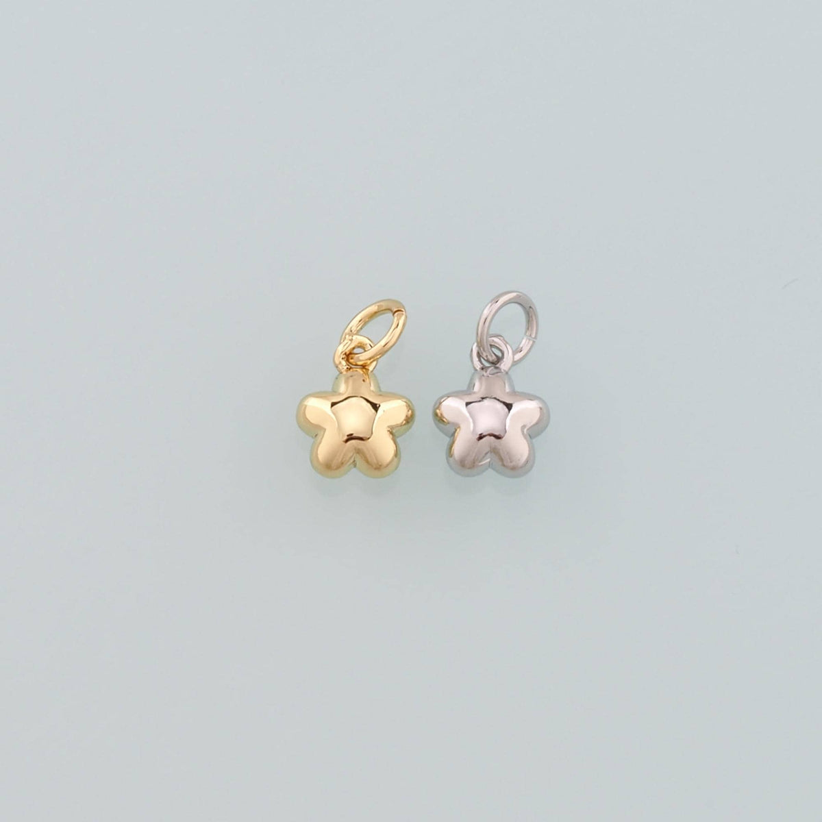18K Gold Filled Star Charm Pendant for Jewelry Making