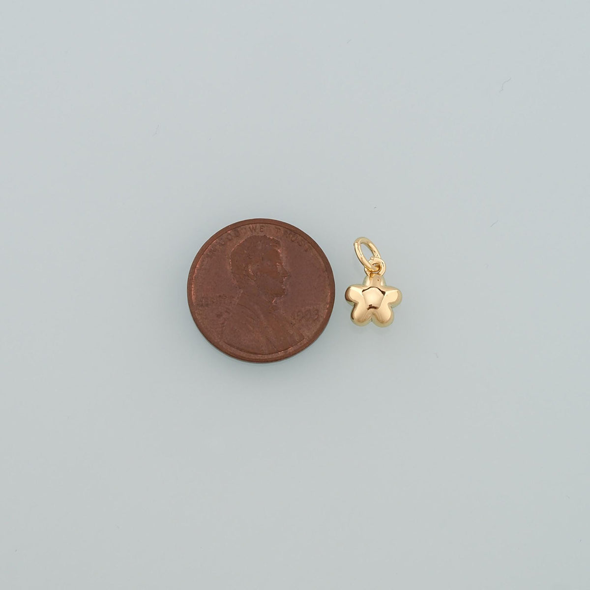 18K Gold Filled Star Charm Pendant for Jewelry Making
