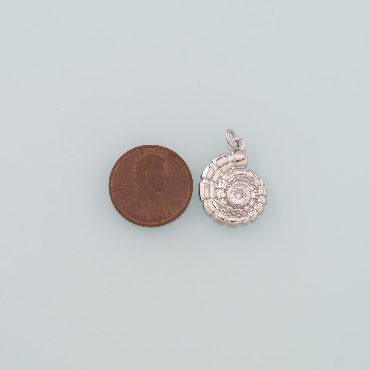 18K Gold Filled Shell Charm Pendant for Jewelry Making