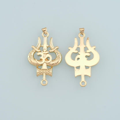 18K Gold Filled Hand Charm Pendant for Jewelry Making