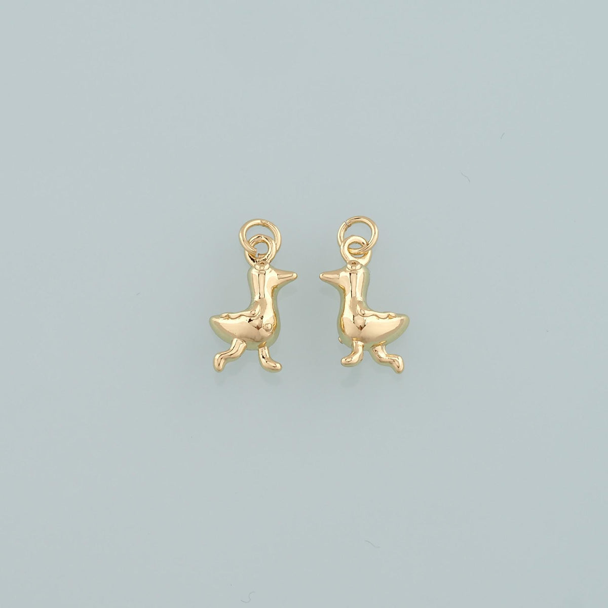 18K Gold Filled Charm Pendant for Jewelry Making