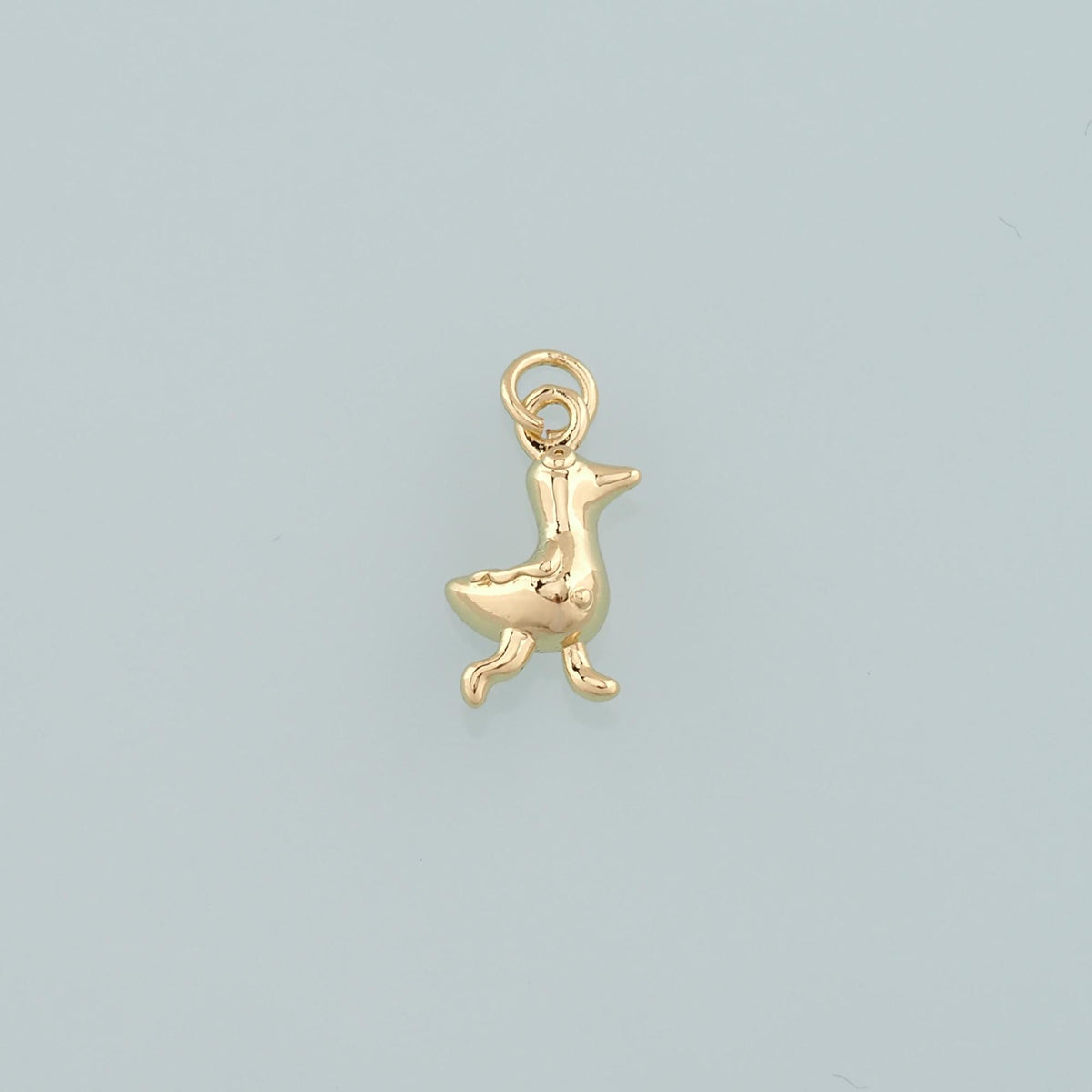 18K Gold Filled Charm Pendant for Jewelry Making