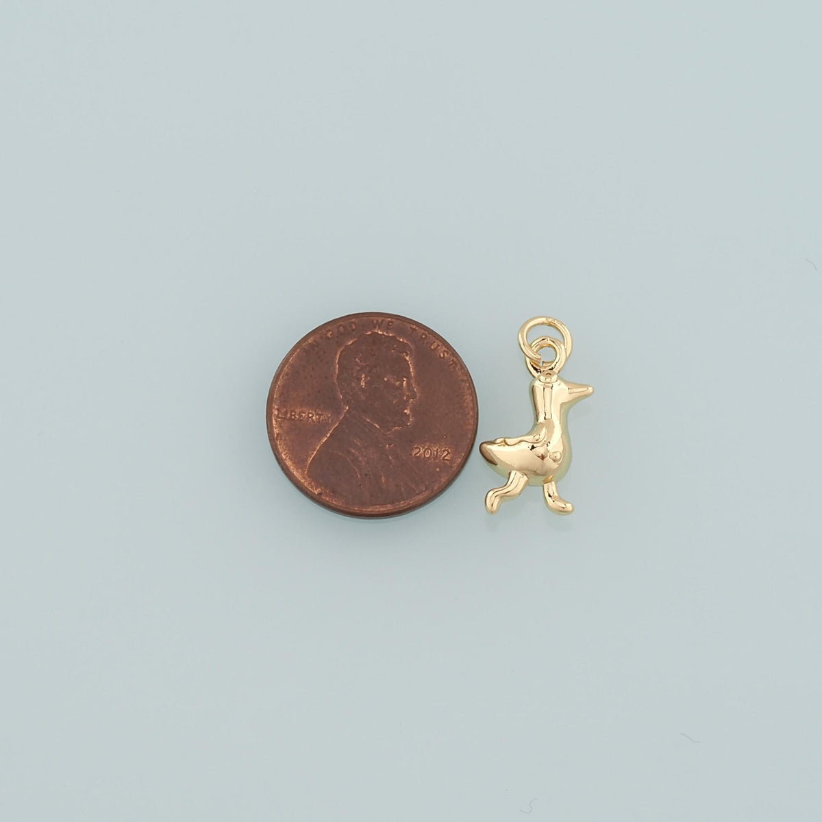 18K Gold Filled Charm Pendant for Jewelry Making