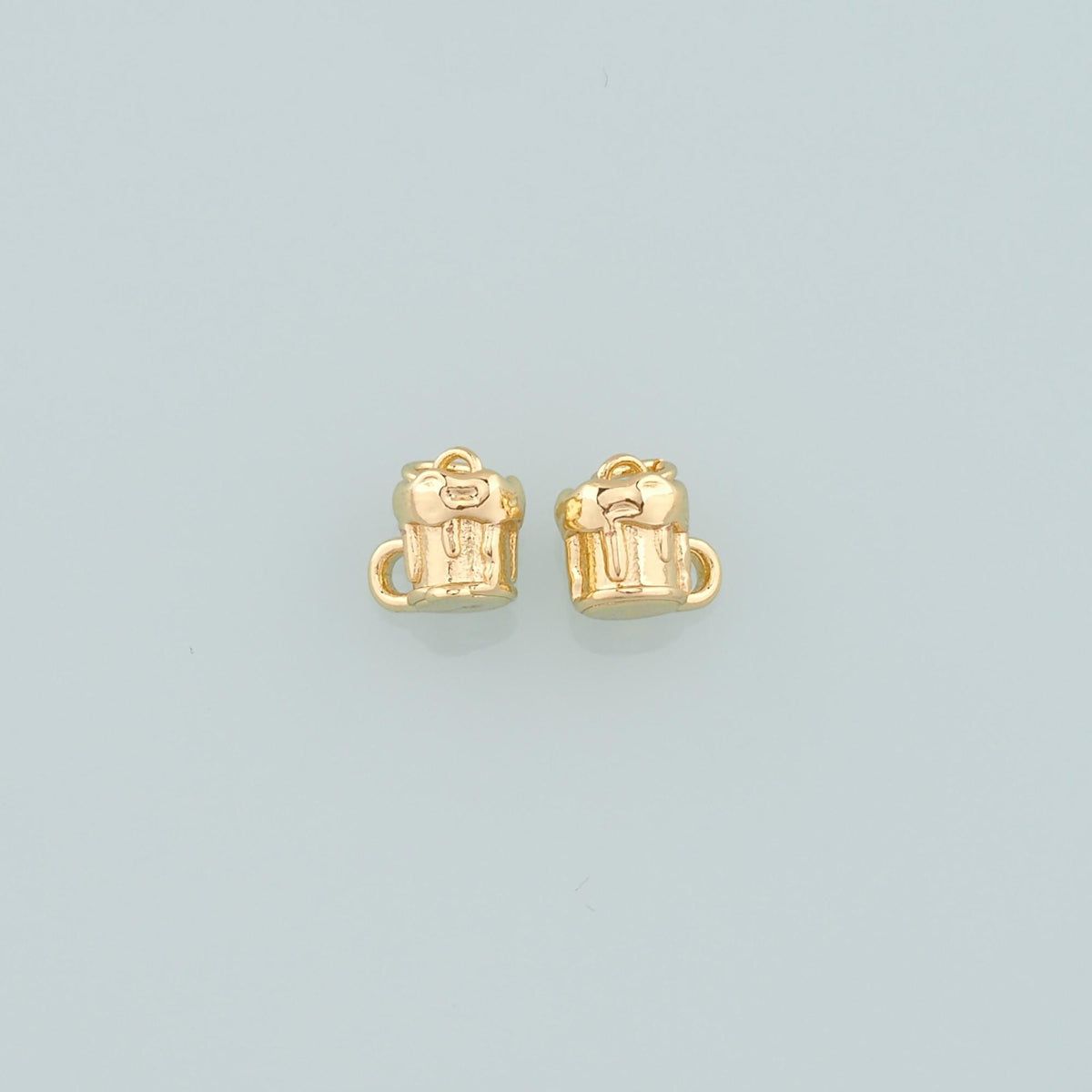 18K Gold Filled Hand Charm Pendant for Jewelry Making