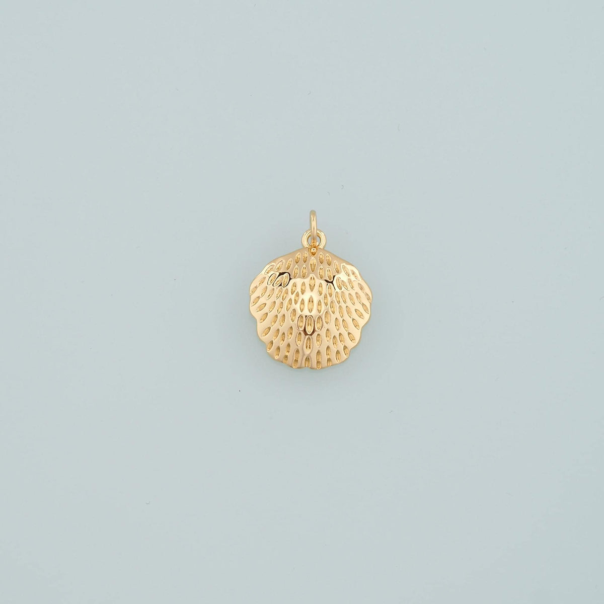 18K Gold Filled Shell Charm Pendant for Jewelry Making