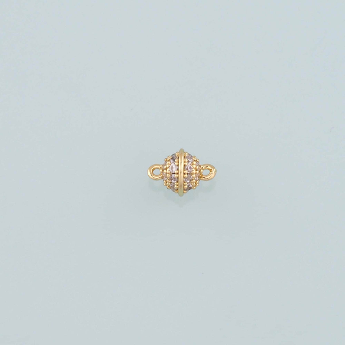 18K Gold Filled Hand CZ Charm Pendant for Jewelry Making