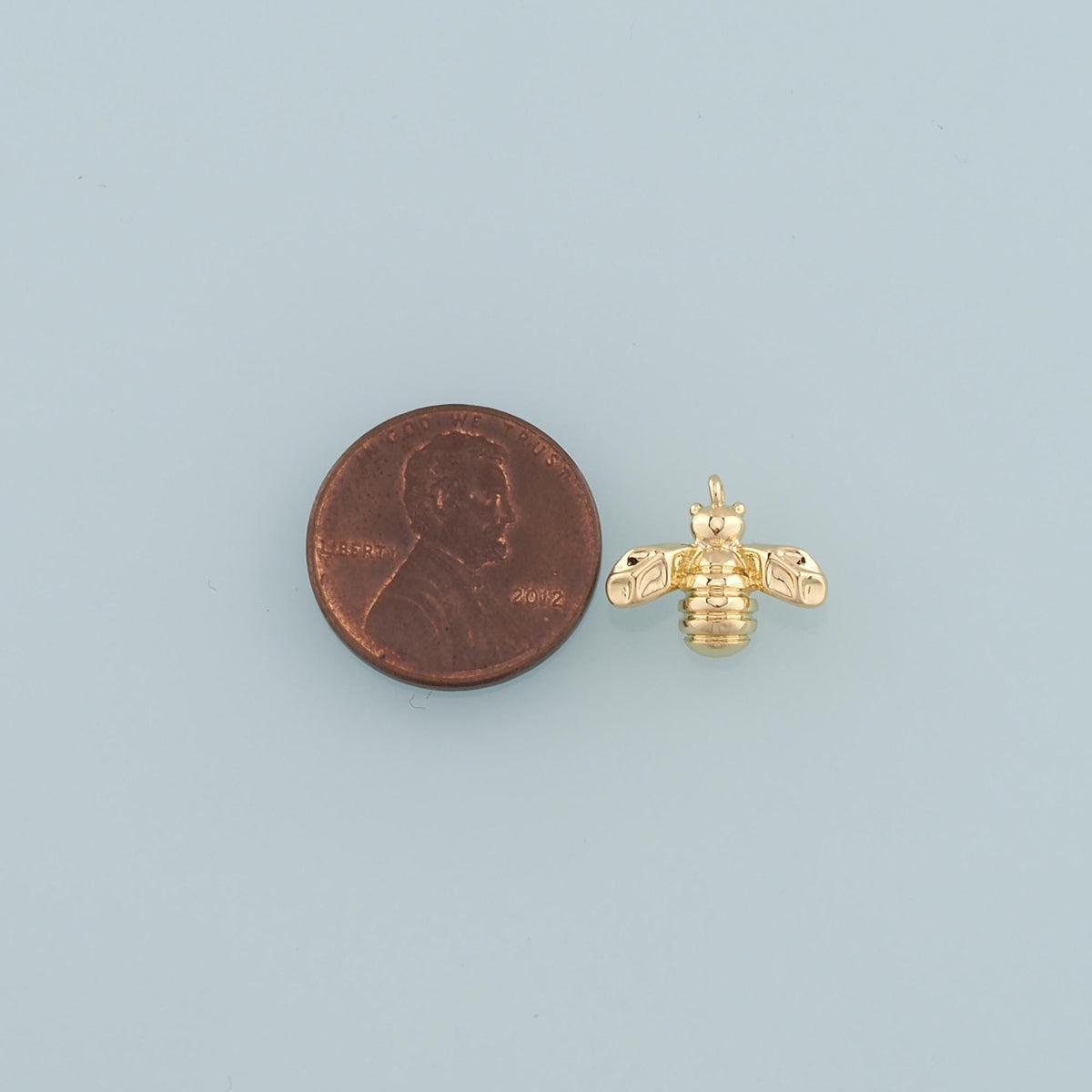 18K Gold Filled Charm Pendant for Jewelry Making