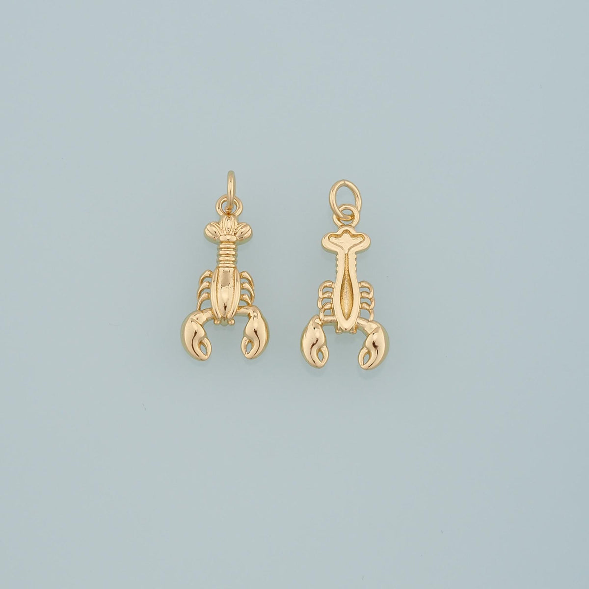 18K Gold Filled Charm Pendant for Jewelry Making