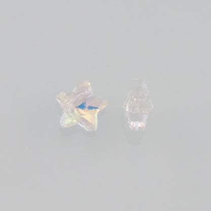 5pcs Star Crystal Spacer Bead Crystal AB Rhinestones for DIY Craft Jewelry Making Supply
