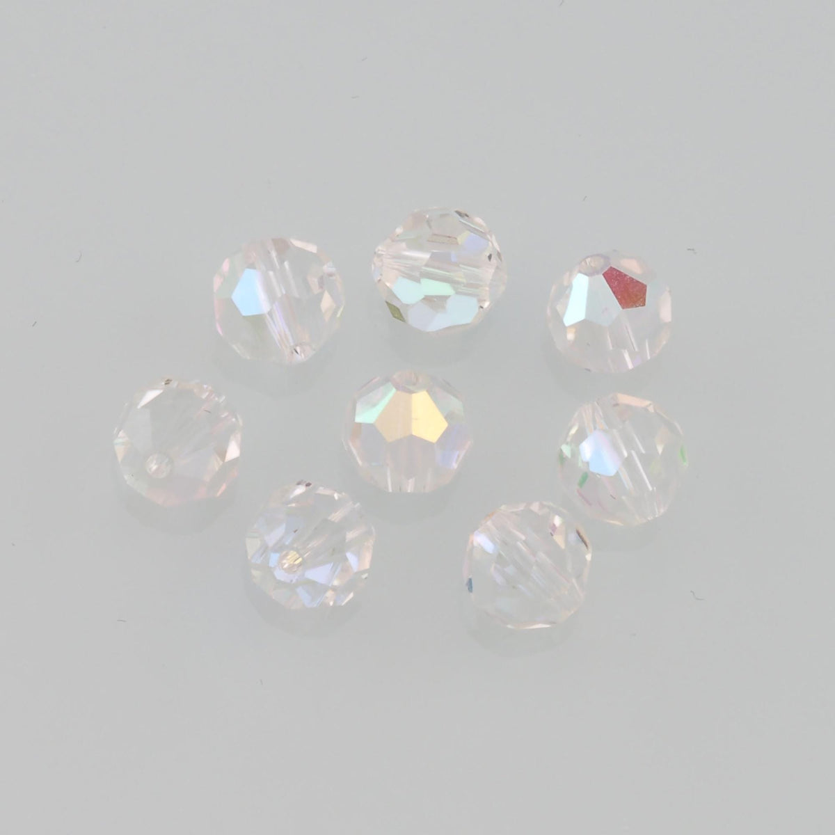 5pcs Earth Crystal Spacer Bead Crystal AB Rhinestones for DIY Craft Jewelry Making Supply