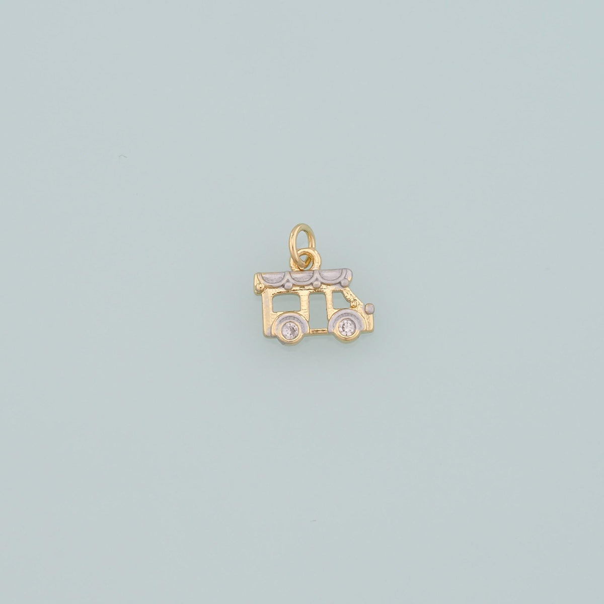18K Gold Filled Hand Charm Pendant for Jewelry Making