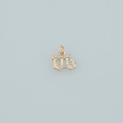 18K Gold Filled Hand Charm Pendant for Jewelry Making