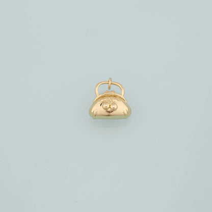 18K Gold Filled Charm Pendant for Jewelry Making