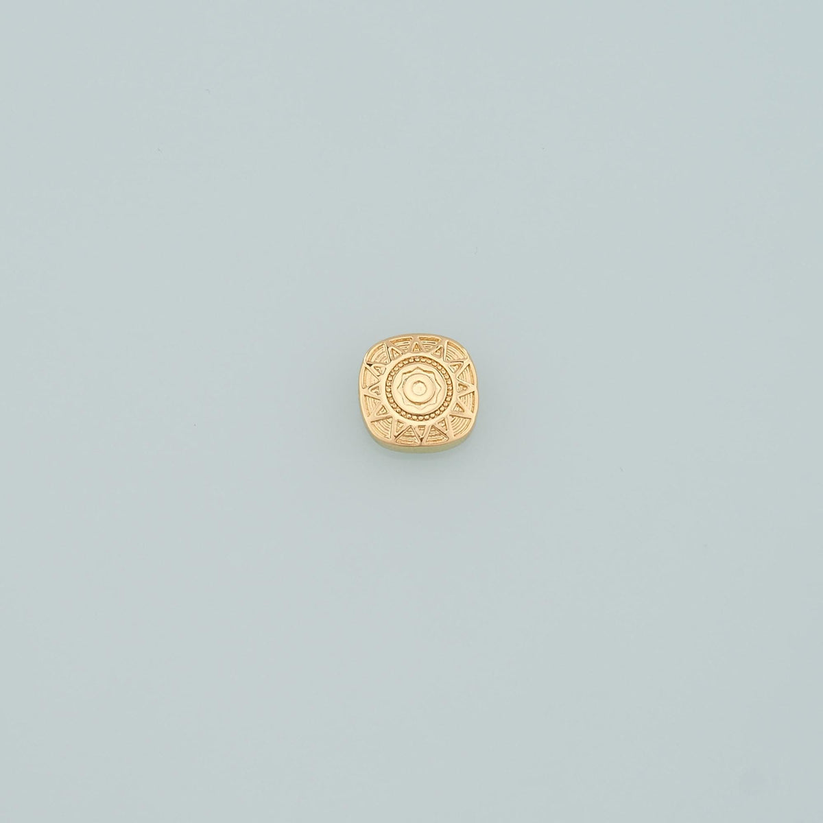 Gold Sun Spacer Beads Charms,18K Gold Filled Sun Bracelet Necklace for DIY Jewelry Making Supply