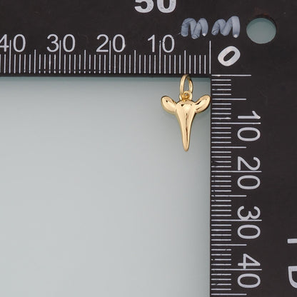 18K Gold Filled Hand Charm Pendant for Jewelry Making