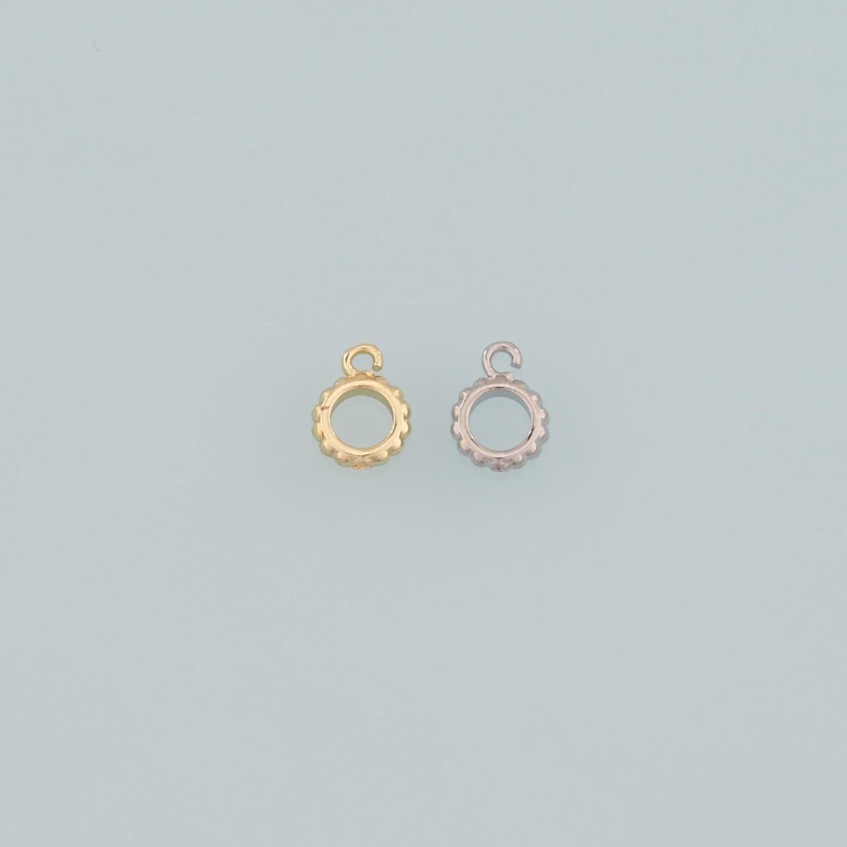 18K Gold Filled Hand Charm Pendant for Jewelry Making