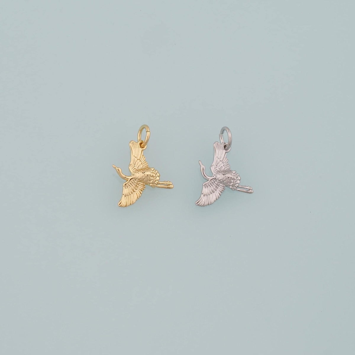 18K Gold Filled Charm Pendant for Jewelry Making