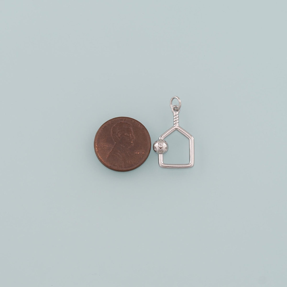 18K Gold Filled Hand Charm Pendant for Jewelry Making