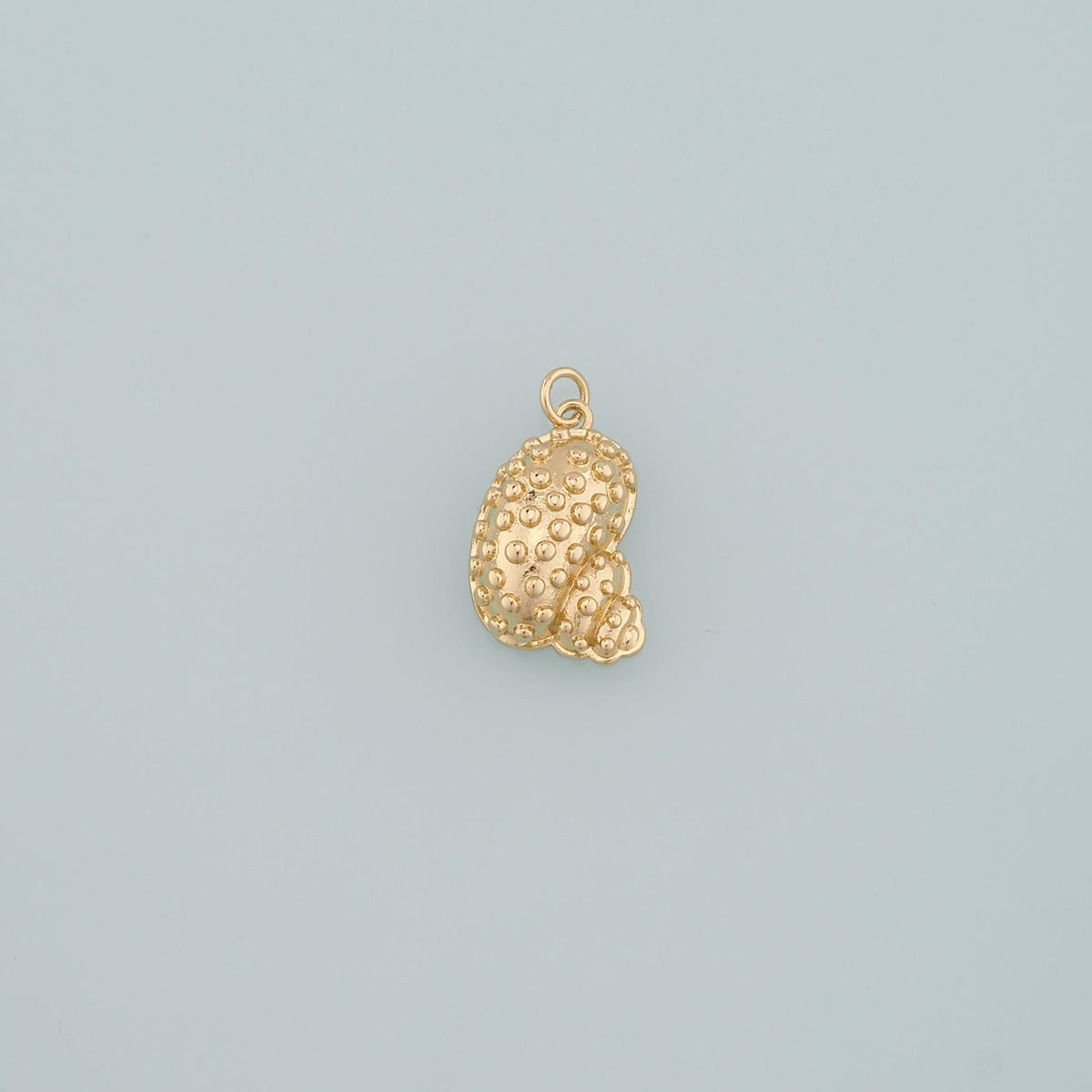 Gold Conch Charms,18K Gold Filled Shell Pendant,Conch Shell Charm Bracelet Necklace for DIY Jewelry Making Supply