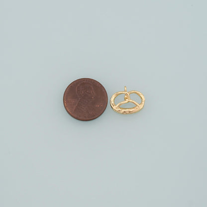 18K Gold Filled Hand Charm Pendant for Jewelry Making