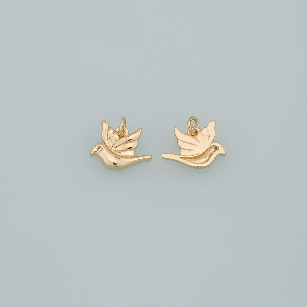 18K Gold Filled Hand Charm Pendant for Jewelry Making