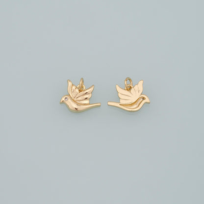 18K Gold Filled Hand Charm Pendant for Jewelry Making