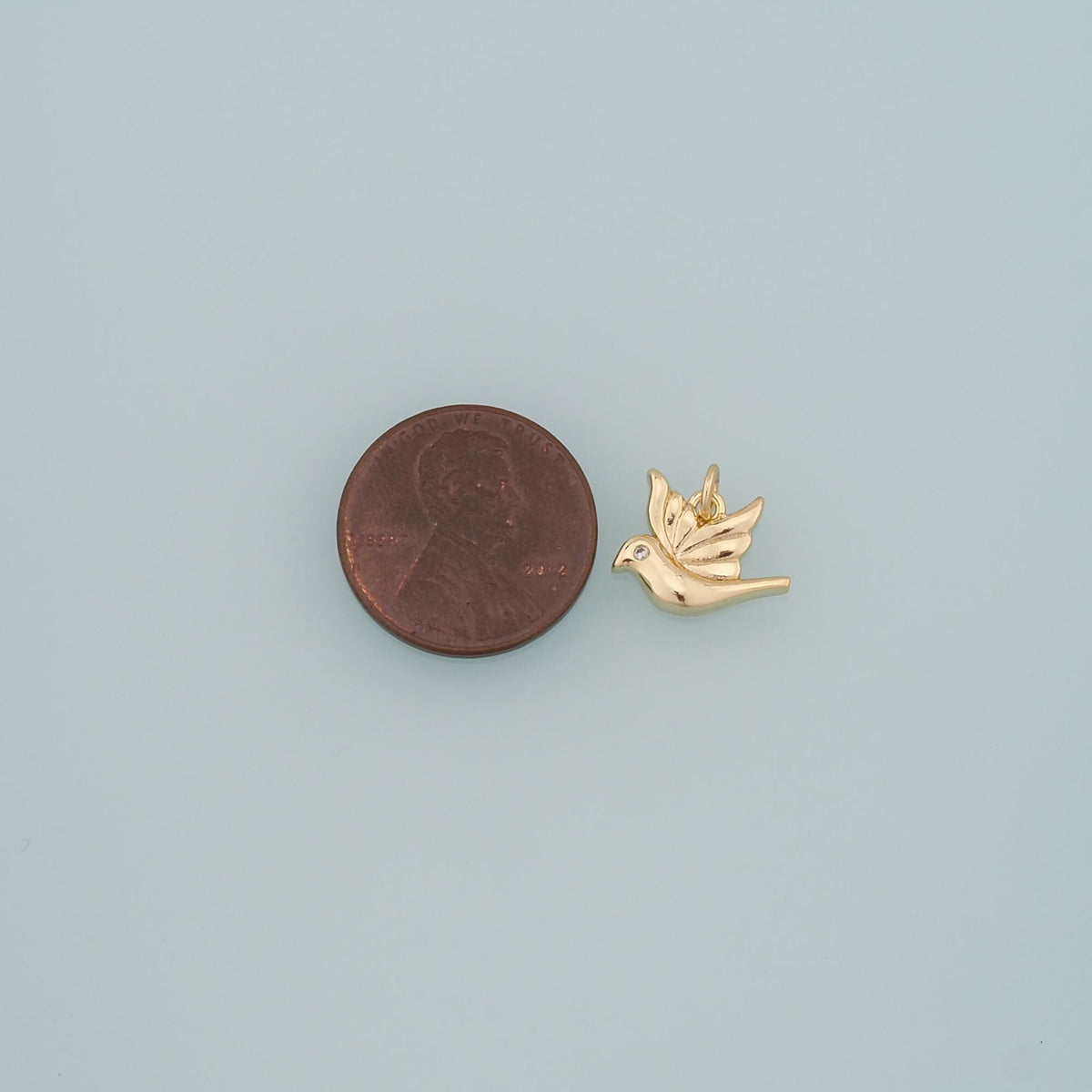 18K Gold Filled Hand Charm Pendant for Jewelry Making