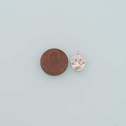 18K Gold Filled Cat Charm Pendant for Jewelry Making