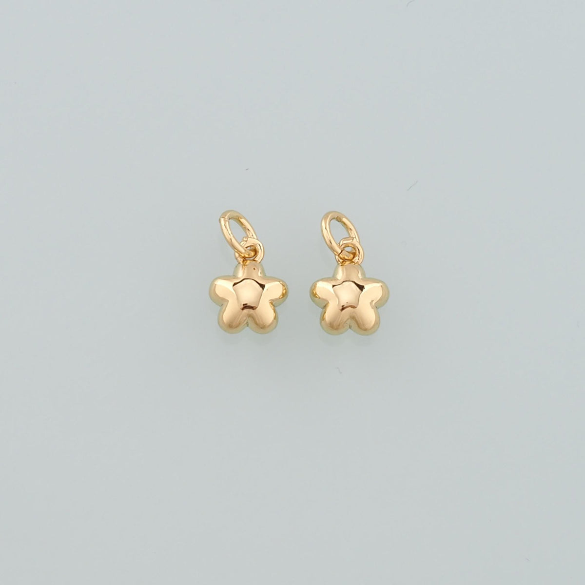 18K Gold Filled Star Charm Pendant for Jewelry Making