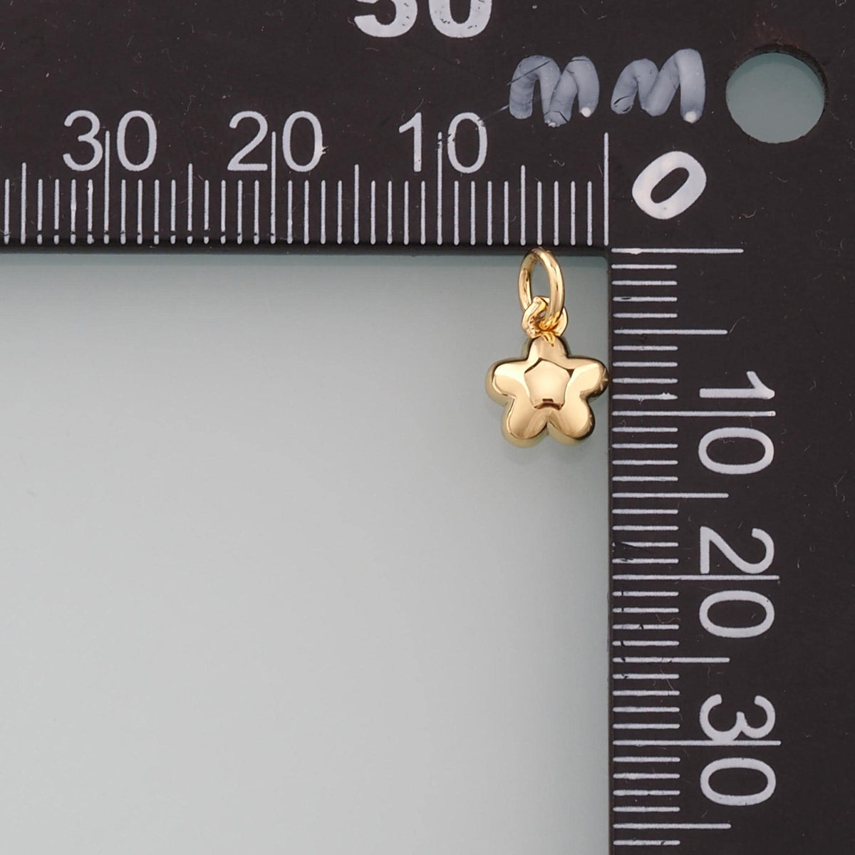 18K Gold Filled Star Charm Pendant for Jewelry Making