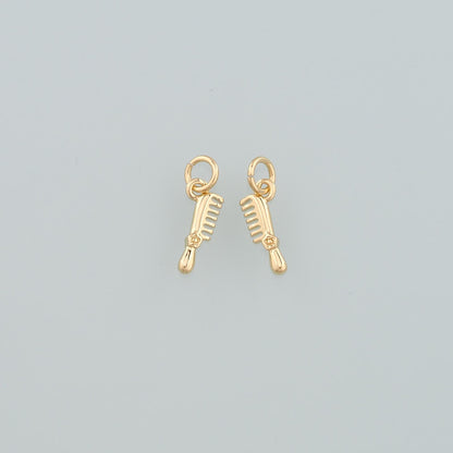 18K Gold Filled Hand Charm Pendant for Jewelry Making