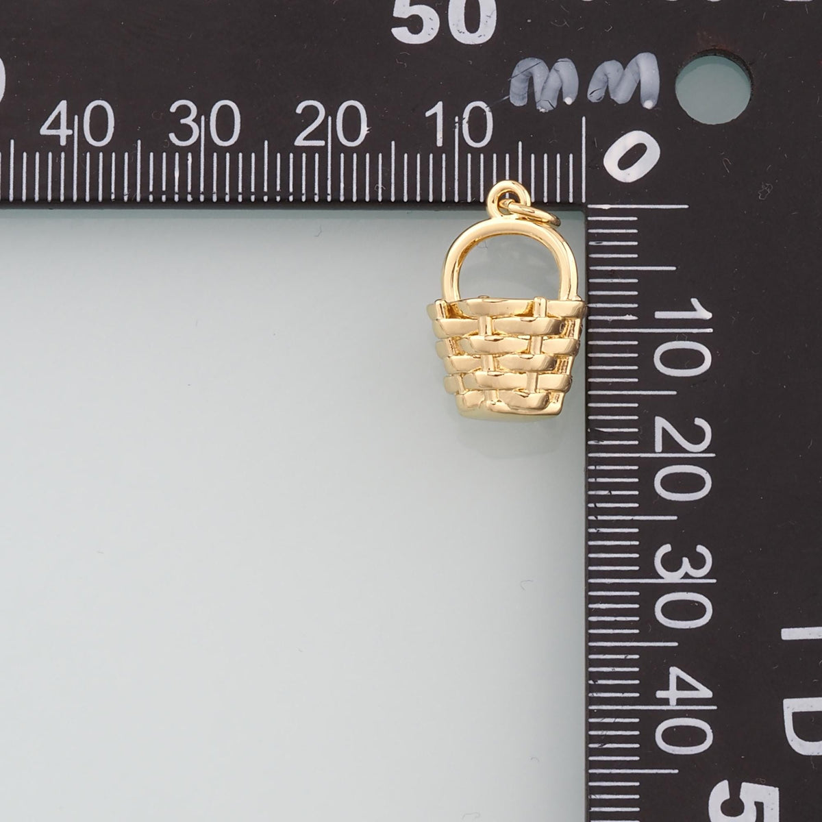 18K Gold Filled Charm Pendant for Jewelry Making