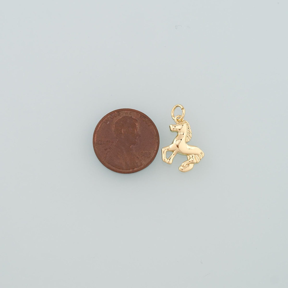 18K Gold Filled Charm Pendant for Jewelry Making