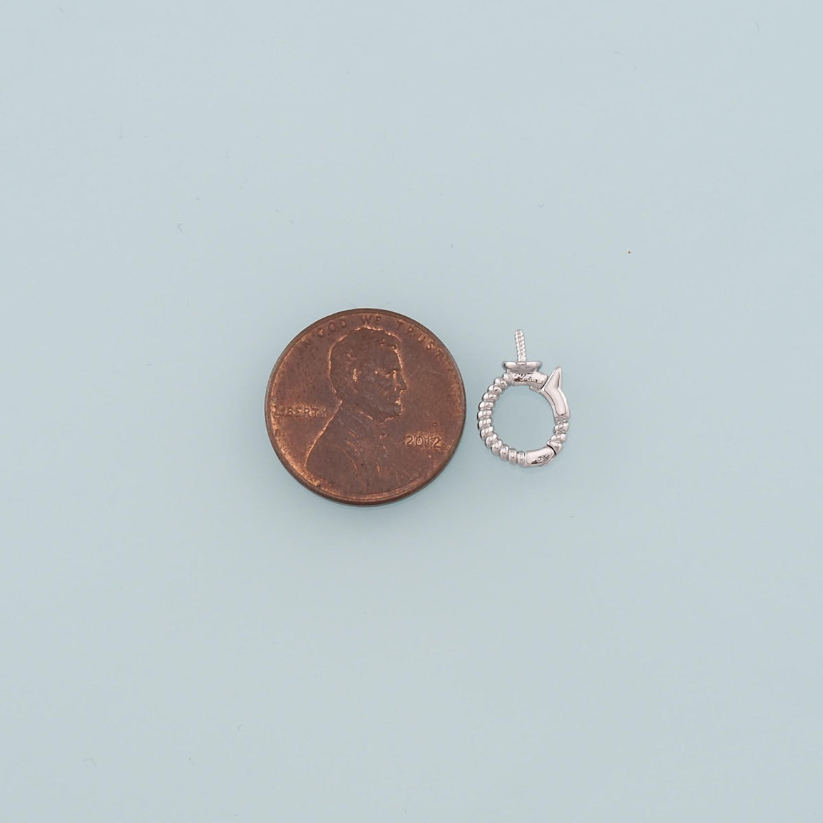 18K Gold Filled Round Snap Clasp,Carabiner Lock Connector,Spring Push Gate for DIY Jewelry Clasp Finding Necklace Bracelet