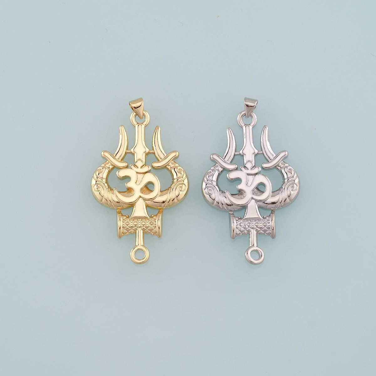 18K Gold Filled Hand Charm Pendant for Jewelry Making
