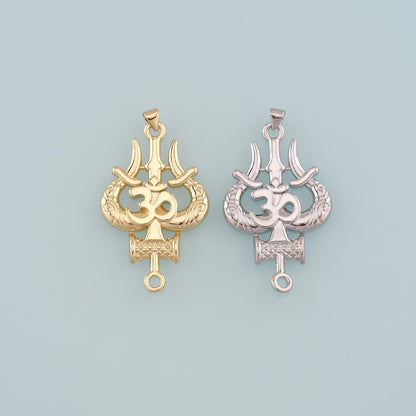 18K Gold Filled Hand Charm Pendant for Jewelry Making