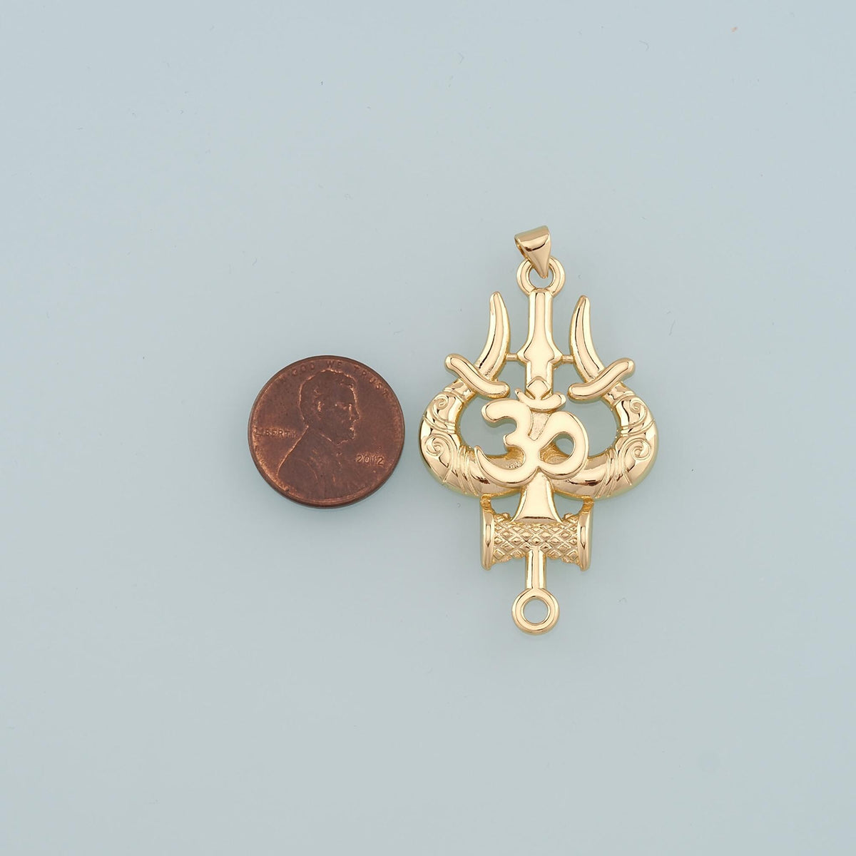 18K Gold Filled Hand Charm Pendant for Jewelry Making