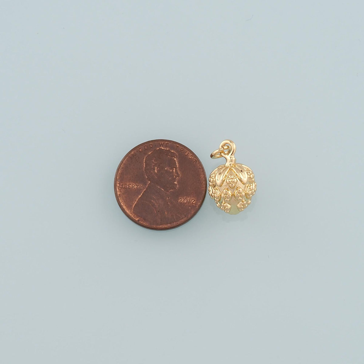 18K Gold Filled Charm Pendant for Jewelry Making