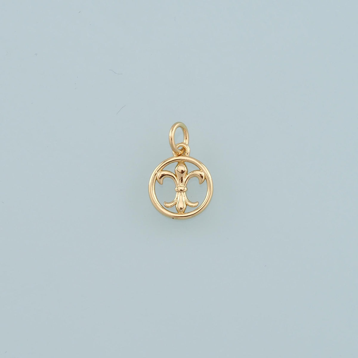 18K Gold Filled Geometry Pendant,Geometry Charm Bracelet Necklace for DIY Jewelry Making Supply