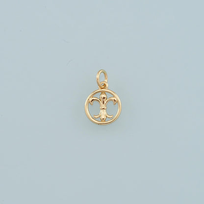 18K Gold Filled Geometry Pendant,Geometry Charm Bracelet Necklace for DIY Jewelry Making Supply