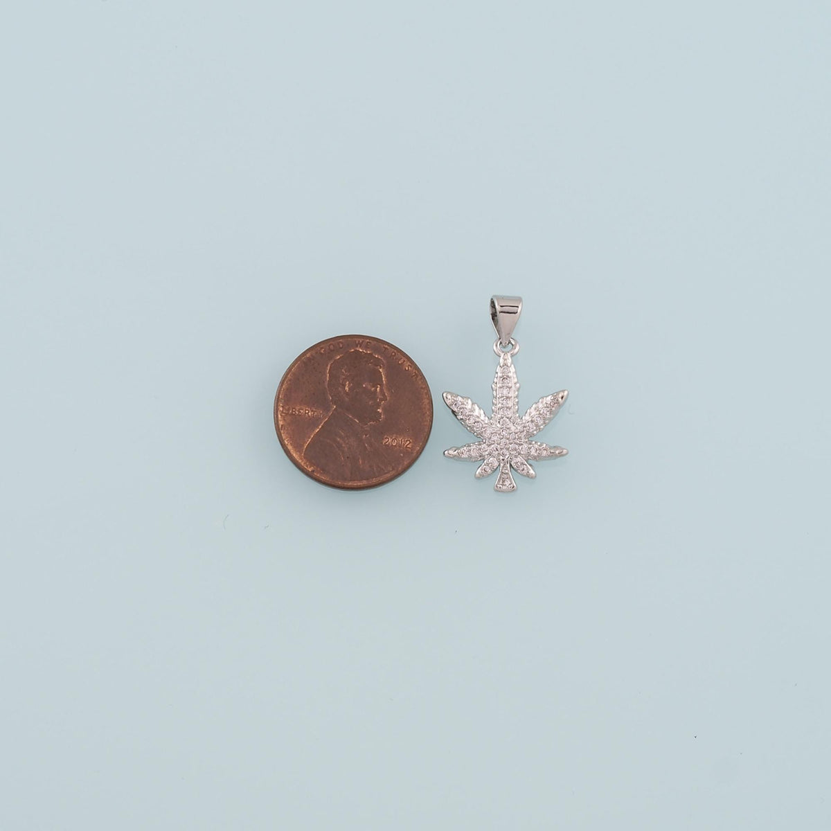Gold Maple Leaf Charms,18K Gold Filled Maple Leaf Pendant,CZ Maple Leaf Charm Bracelet Necklace for DIY Jewelry Making Supply
