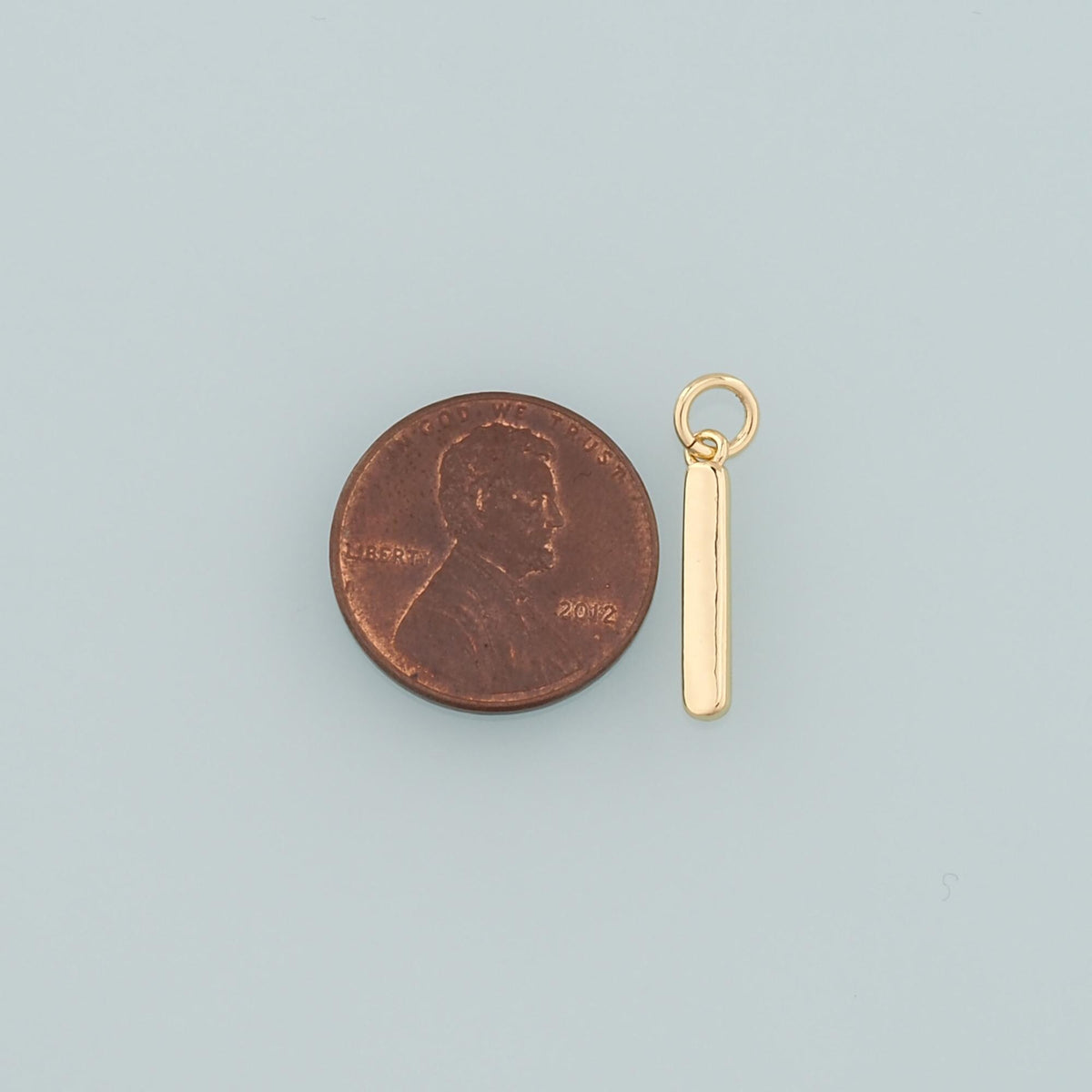 18K Gold Filled Charm Pendant for Jewelry Making