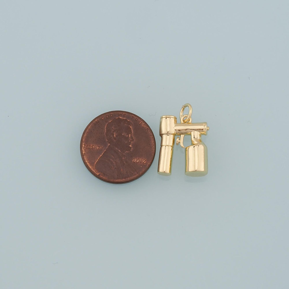 18K Gold Filled Charm Pendant for Jewelry Making