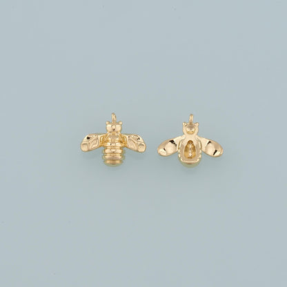 18K Gold Filled Charm Pendant for Jewelry Making