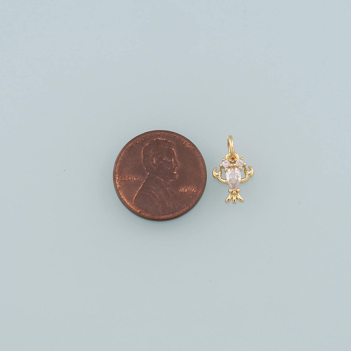 Gold Lobster Charms,18K Gold Filled Lobster Pendant,CZ Micro Pave Ocean Charm Bracelet Necklace for DIY Jewelry Making Supply