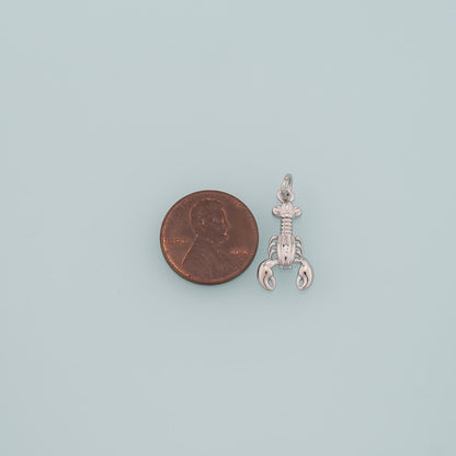 18K Gold Filled Charm Pendant for Jewelry Making