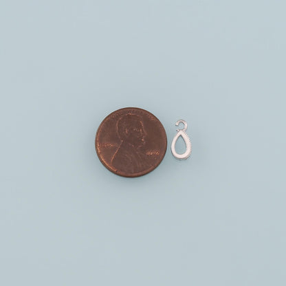 18K Gold Filled Hand Charm Pendant for Jewelry Making