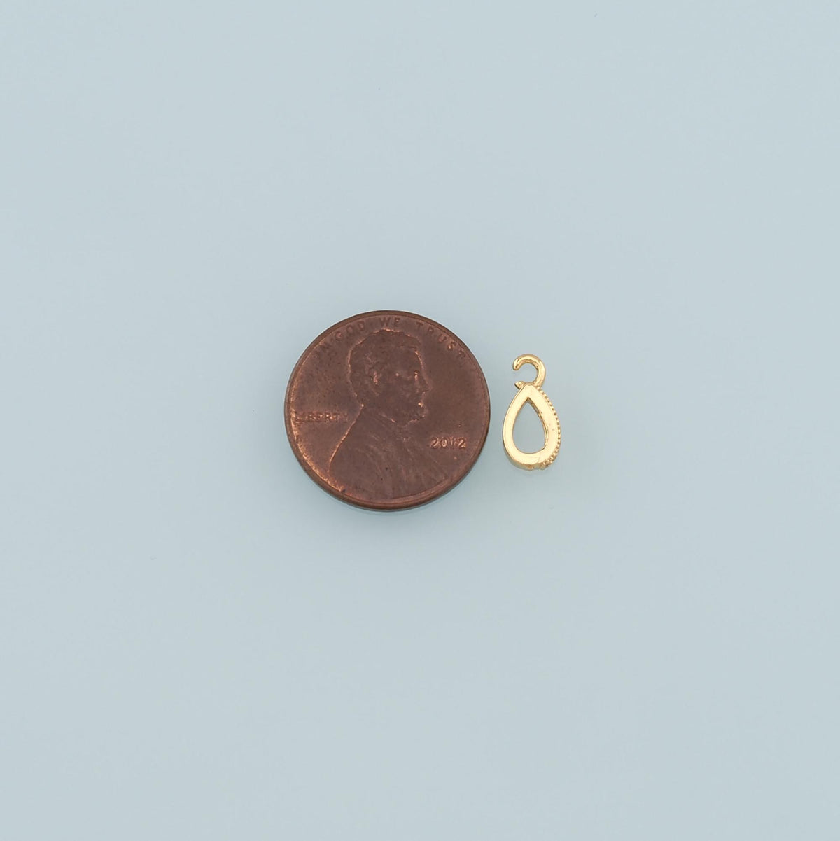 18K Gold Filled Hand Charm Pendant for Jewelry Making